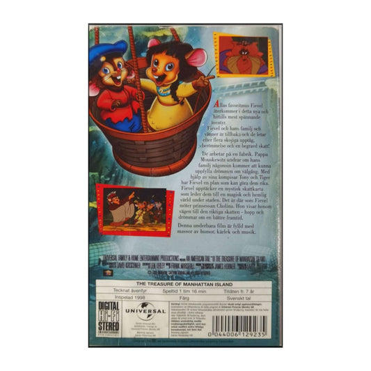 An American Tail | Fievel: Skatten På Manhattan