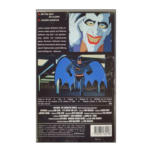 Batman: The Animated Series 4: Bättre Sent Än Aldrig Joker Skämtar