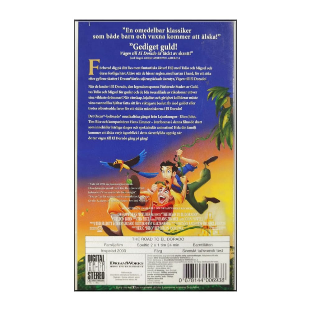 The Road To El Dorado | Vägen Till El Dorado