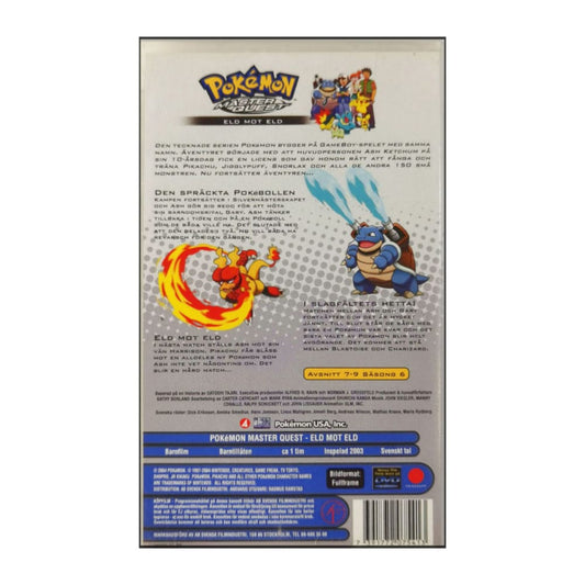 Pokémon Master Quest (2003) Eld Mot Eld