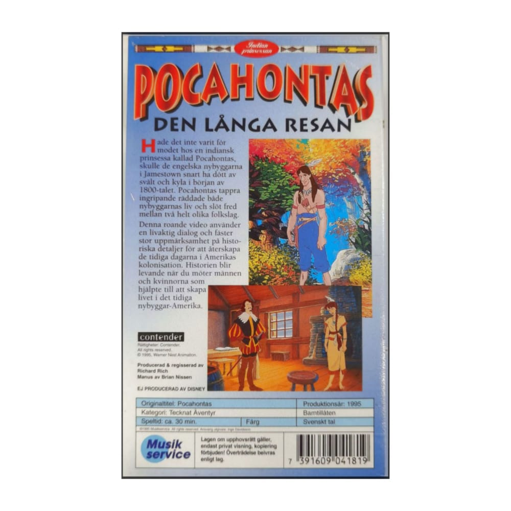 Pocahontas (1995) Den Långa Resan