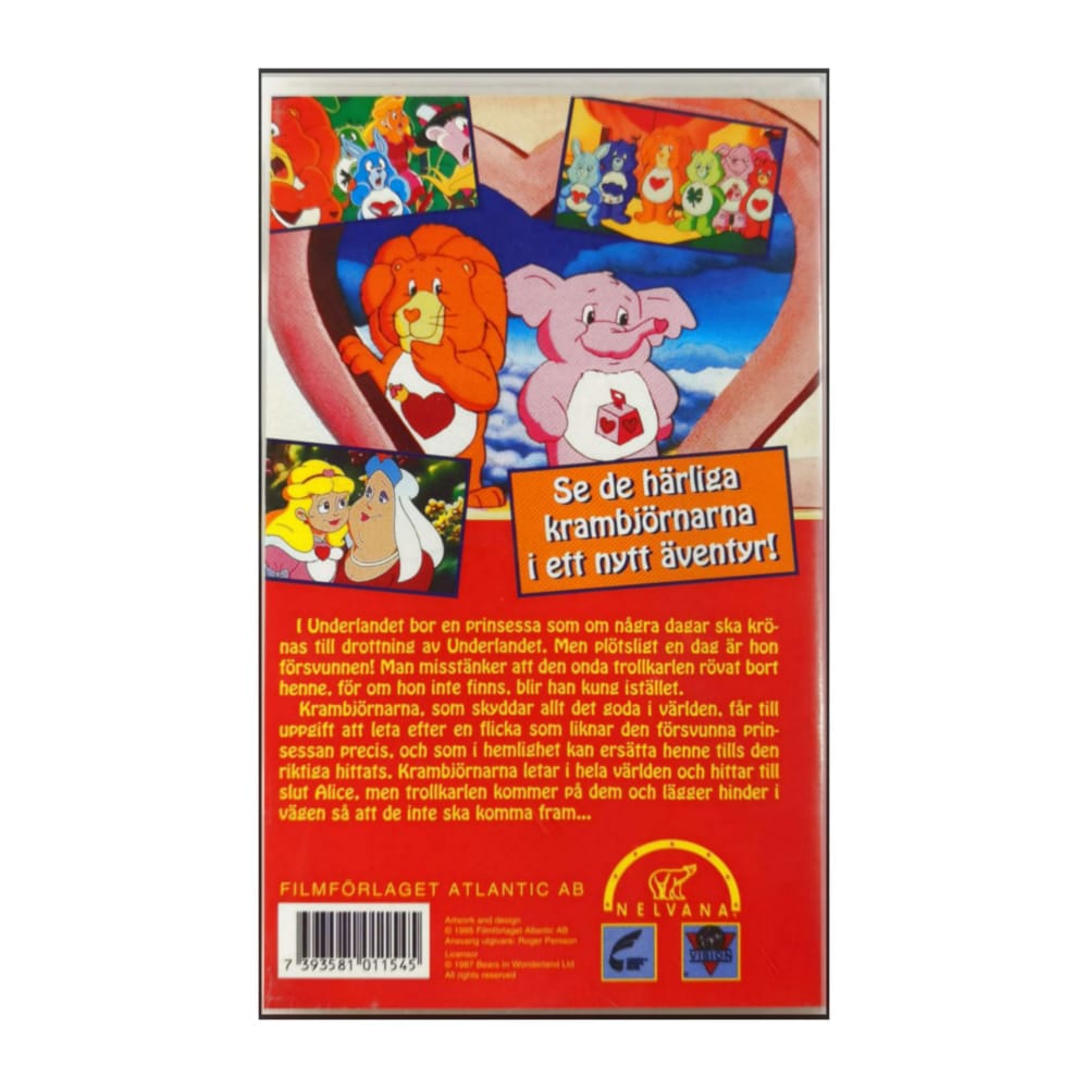 Care Bears Adventure In Wonderland | Krambjörnarna I Underlandet
