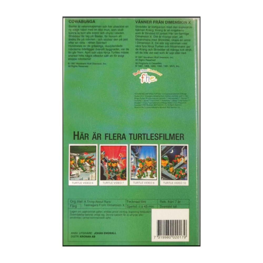 Teenage Mutant Ninja Turtles 9 Cowabunga!