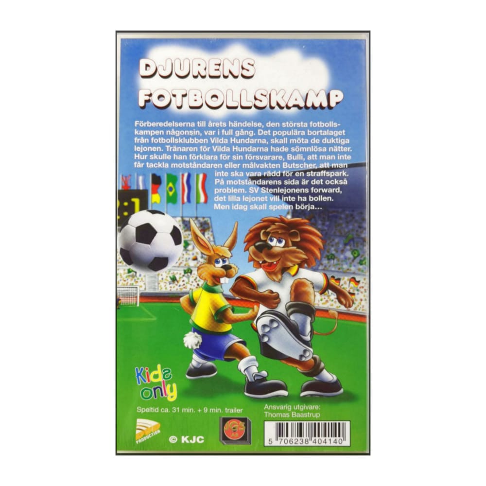 Das Unglaubliche Fussballspiel Der Tiere | Djurens Fotbollskamp