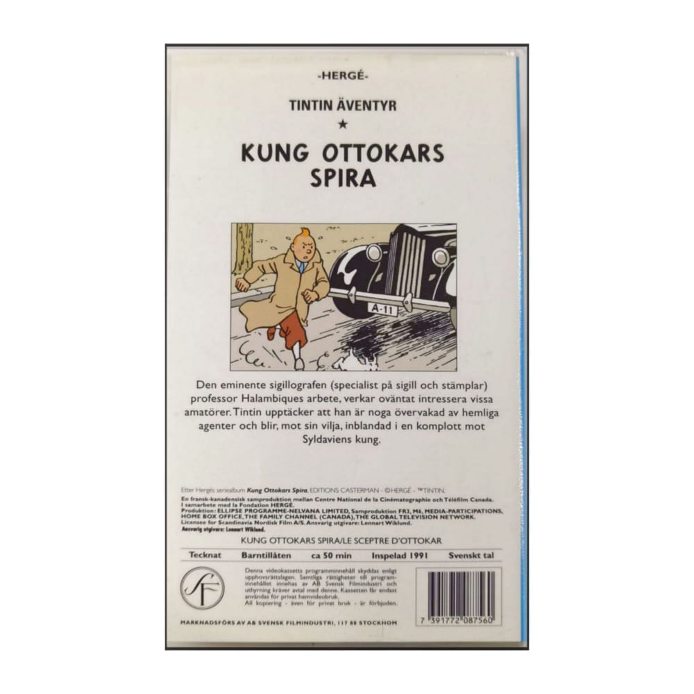 Tintin: Kung Ottokars Spira