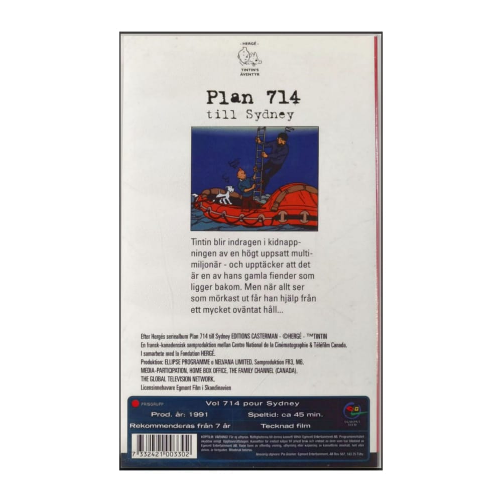 Tintin: Plan 714 Till Sydney