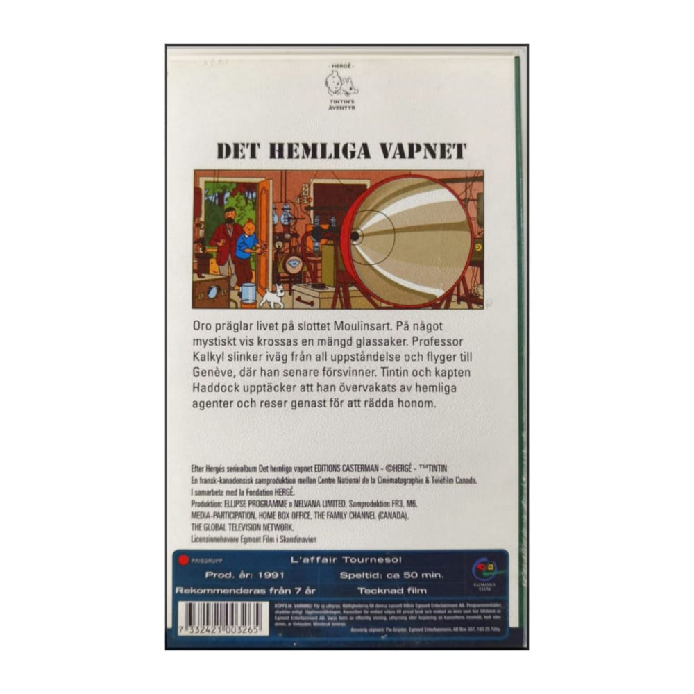 Tintin: Det Hemliga Vapnet