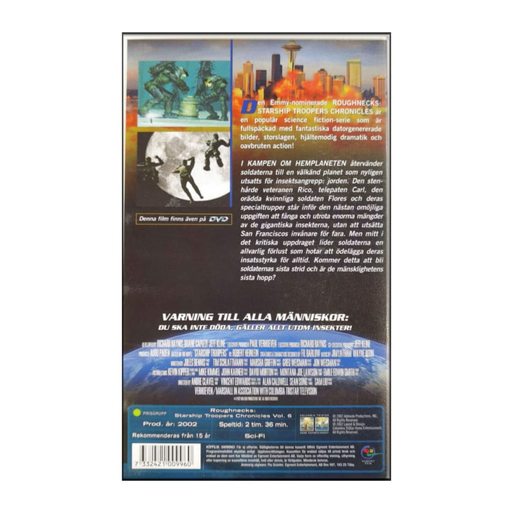 Starship Troopers: Roughnecks 6 Kampen Om Hemplaneten