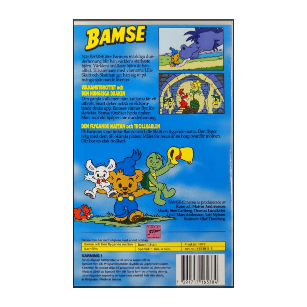 Bamse Och Den Flygande Mattan