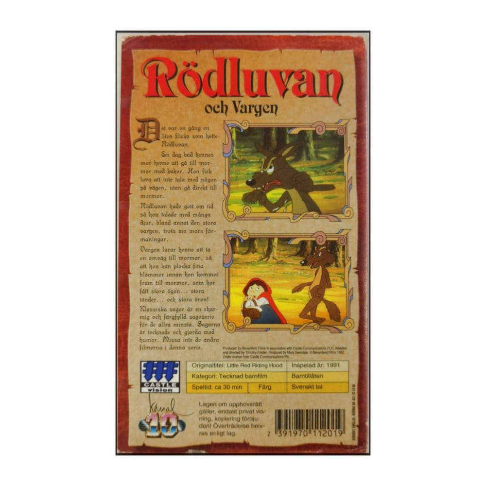 Red Riding Hood | Rödluvan Och Vargen