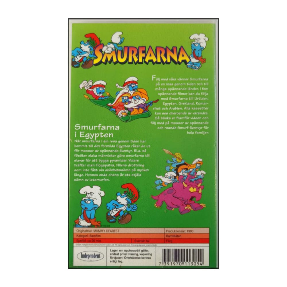 The Smurfs (1990) Smurfarna I Egypten