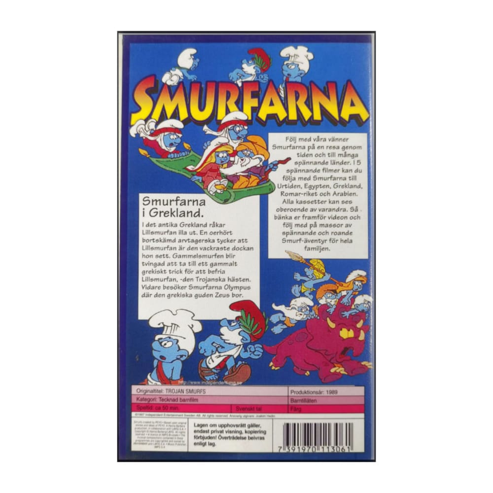 The Smurfs (1989) Smurfarna I Grekland
