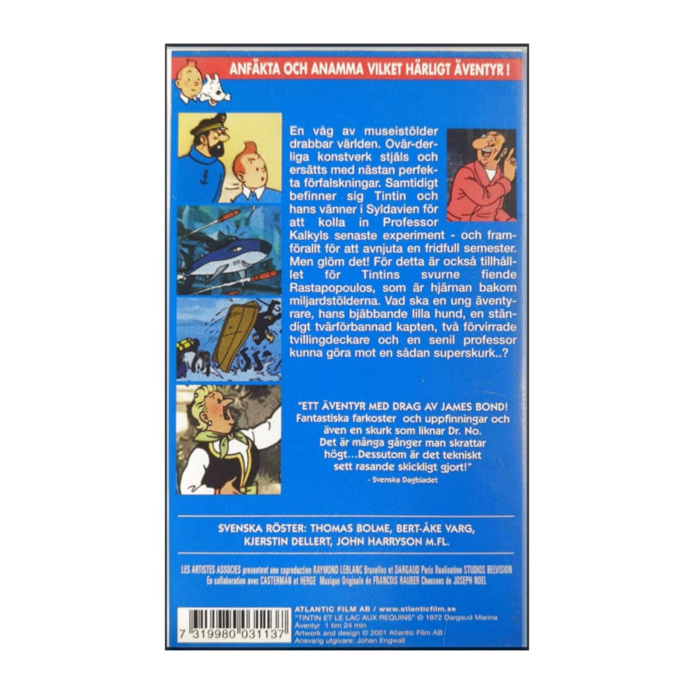 Tintin: Tintin Och Hajsjön