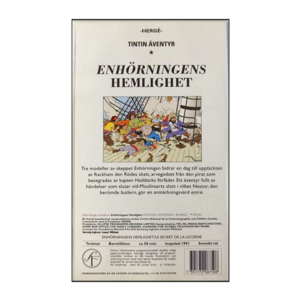Tintin: Enhörningens Hemlighet