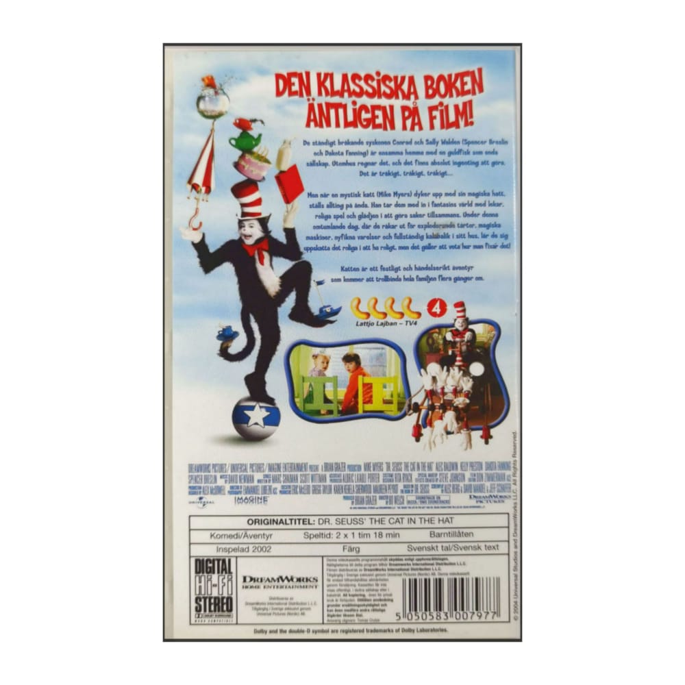 The Cat In The Hat (2003) Dr Seuss' Katten