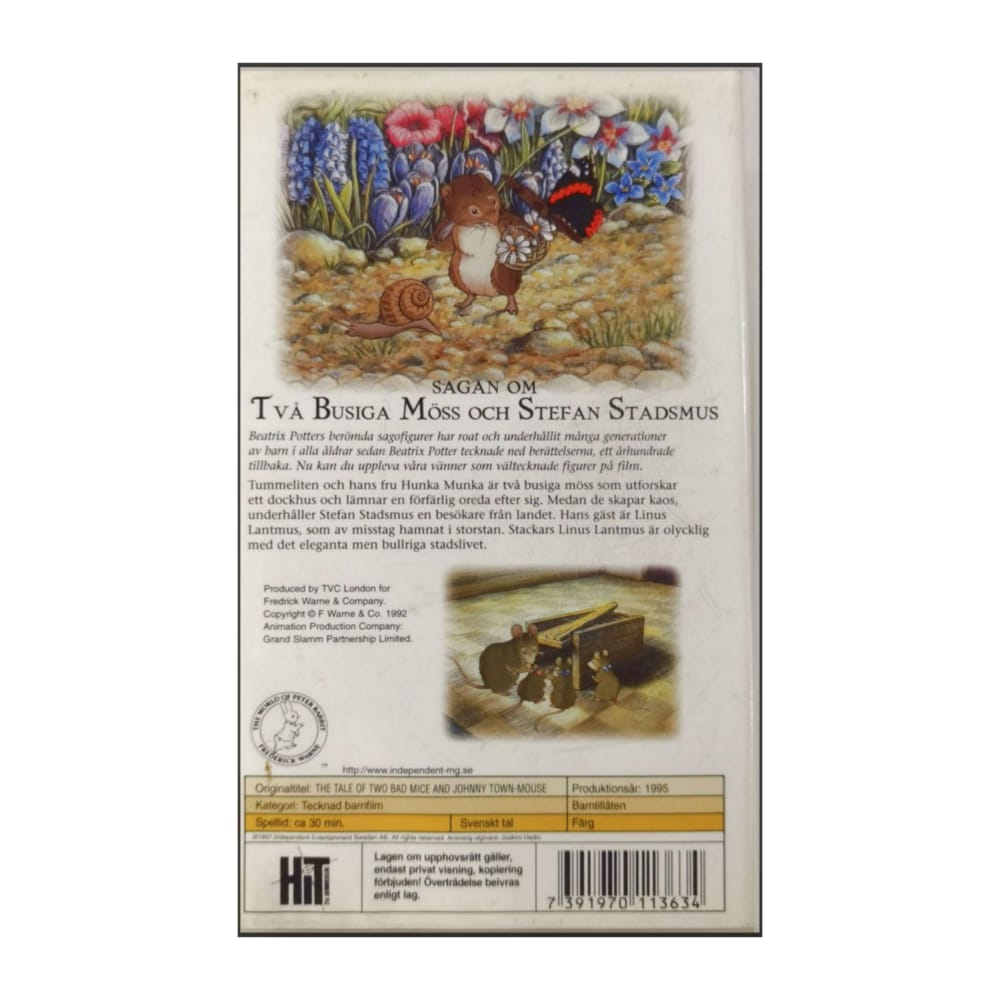 The Tale Of Two Bad Mice (1995) Sagan Om Två Busiga Möss Och Stefan