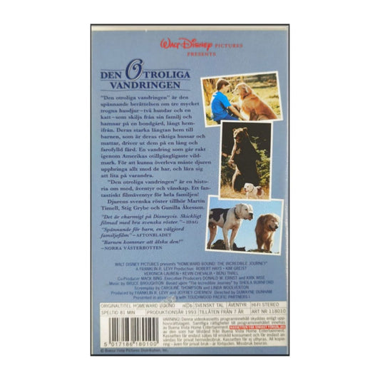 Homeward Bound (1993) Den Otroliga Vandringen