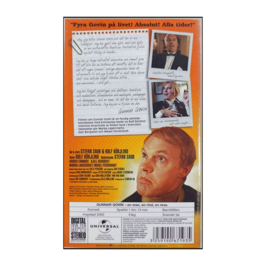 Gunnar Govin: En Man En Röst En Resa