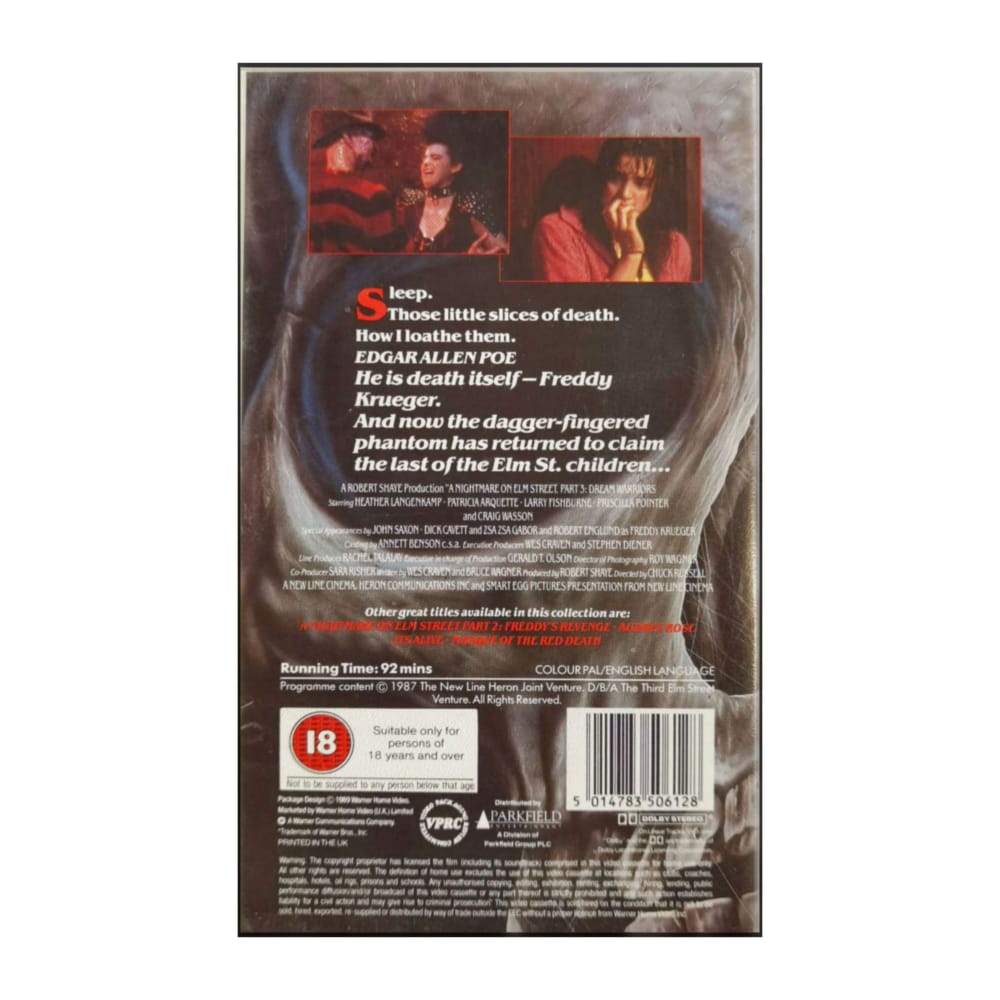 A Nightmare On Elm Street 3: Dream Warriors (1987)
