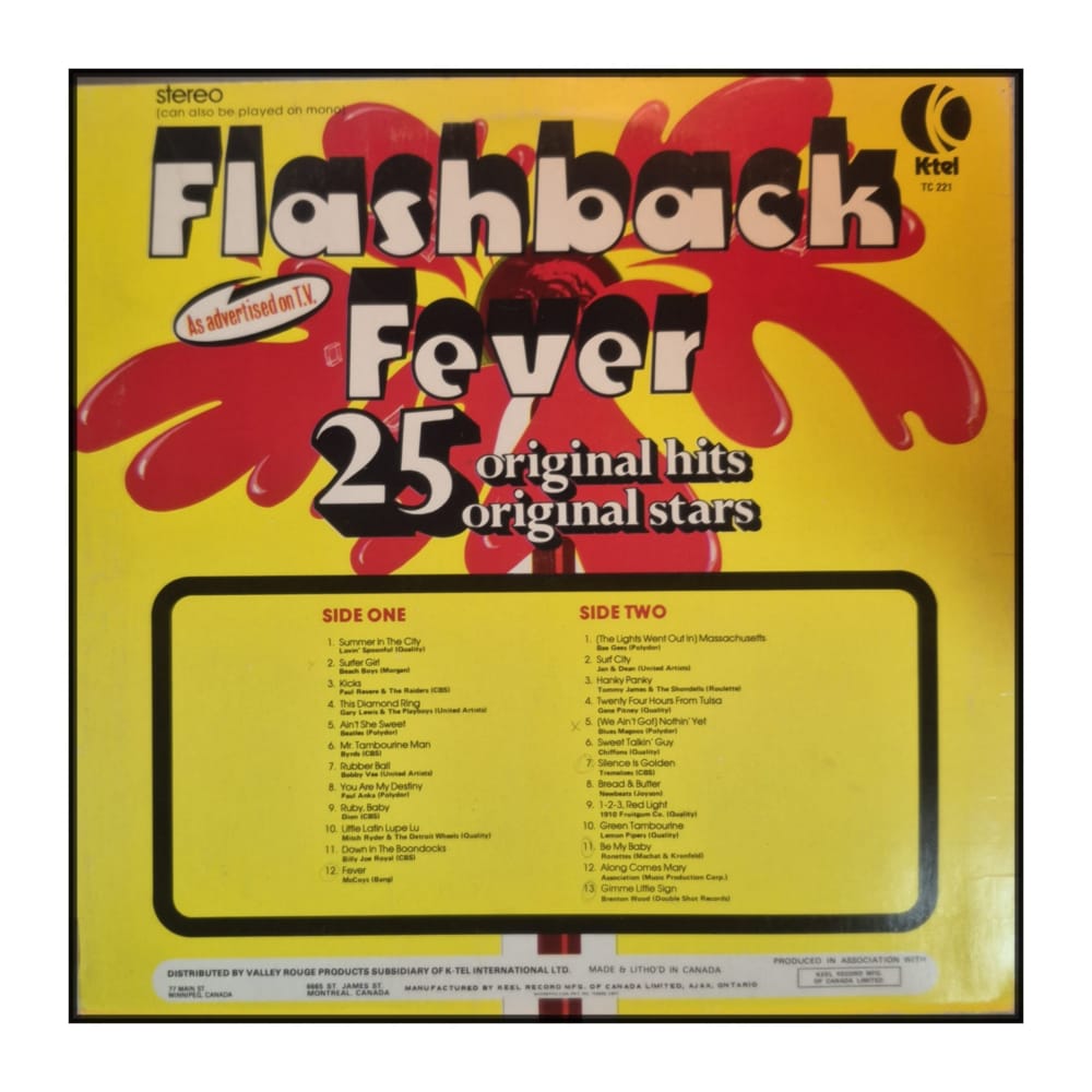 Flashback Fever: 25 Original Hits