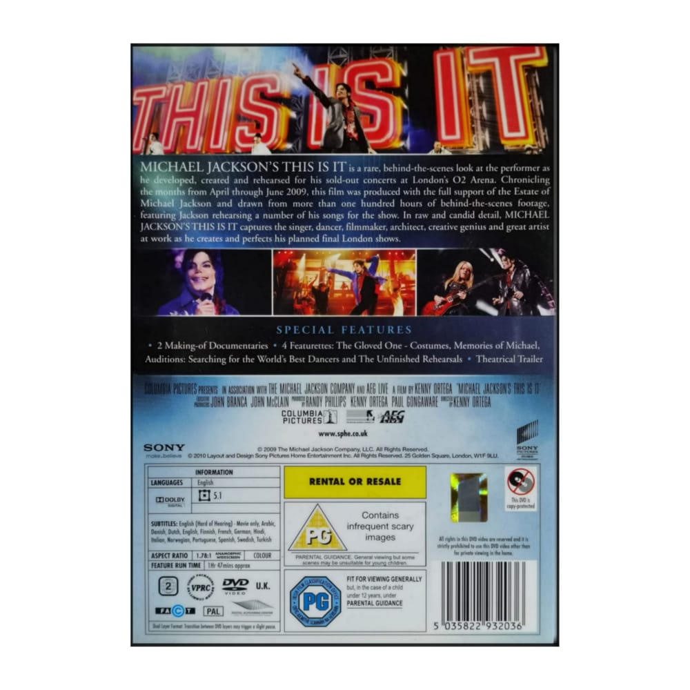 Michael Jackson'S This Is It