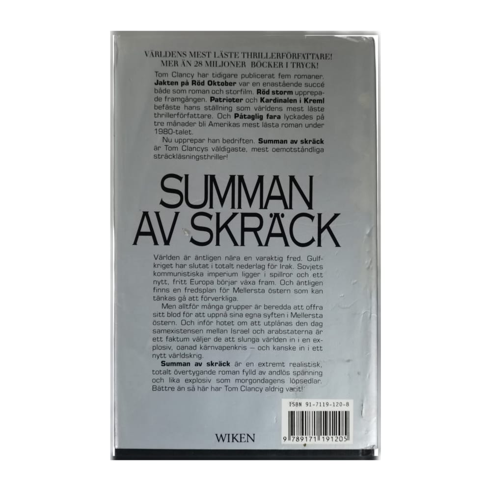 Tom Clancy: Summan Av Skräck