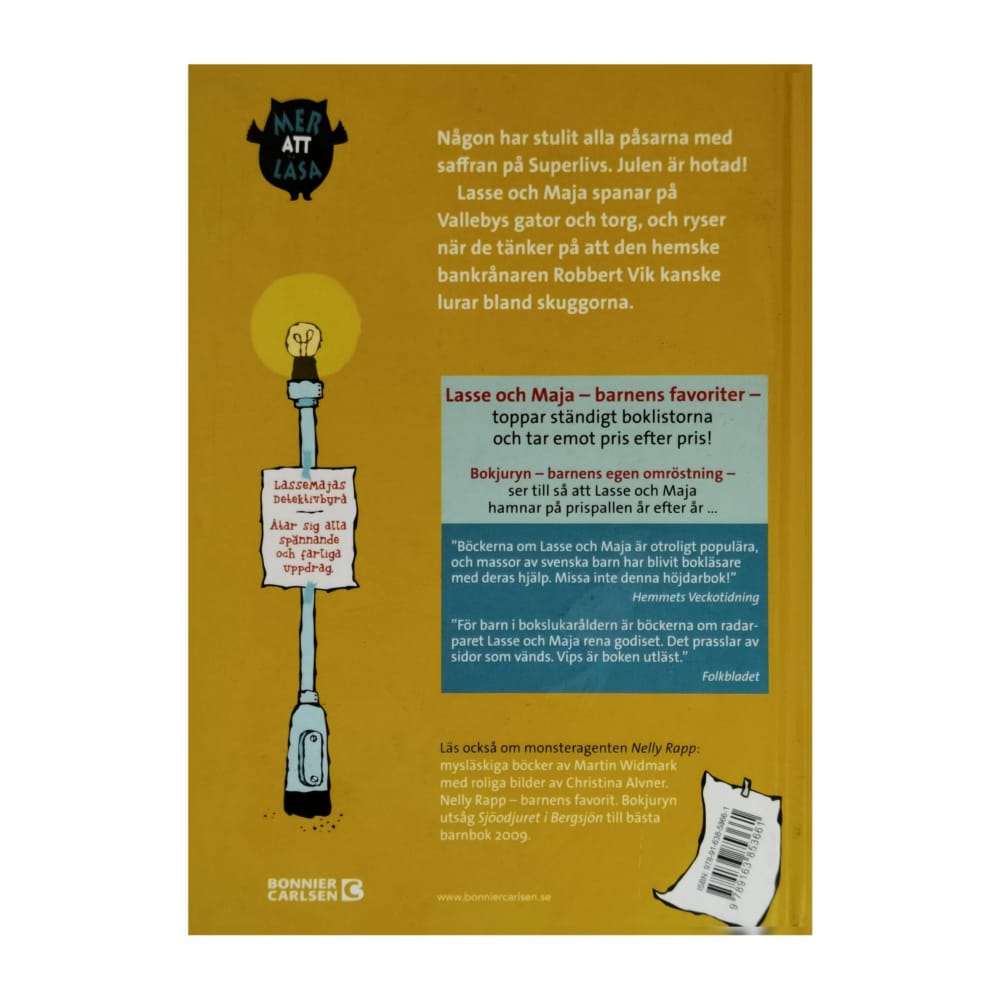 Martin Widmark: Lassemajas Detektivbyrå – Saffransmysteriet