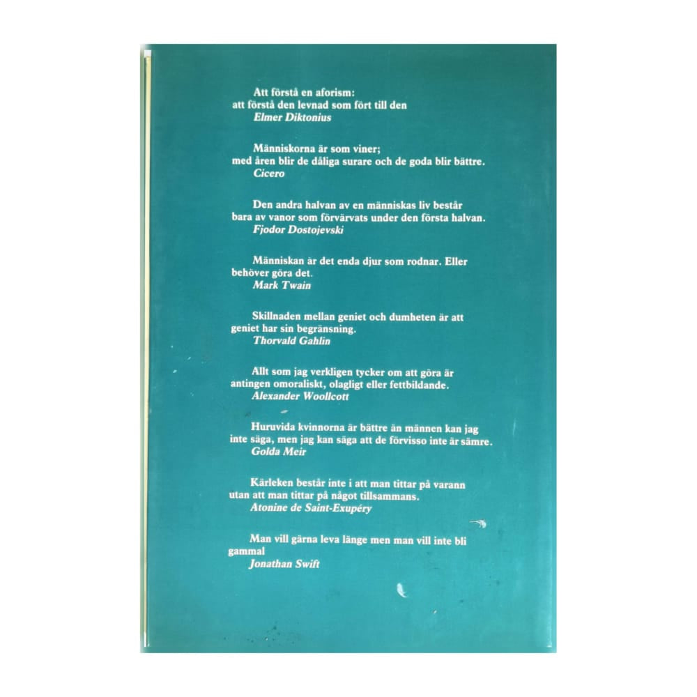 Martin Melander: Bra Sagt – Aforismer