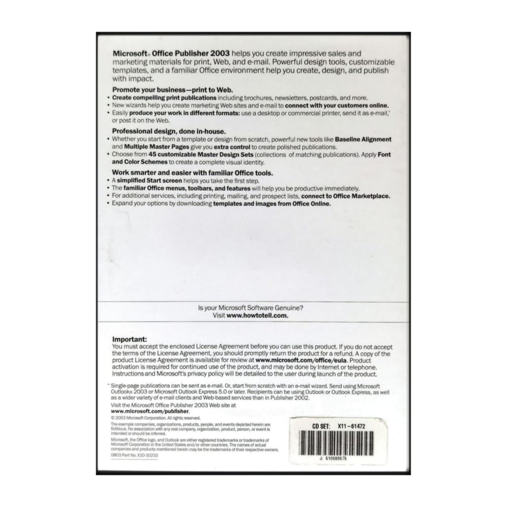 Microsoft Office Publisher 2003
