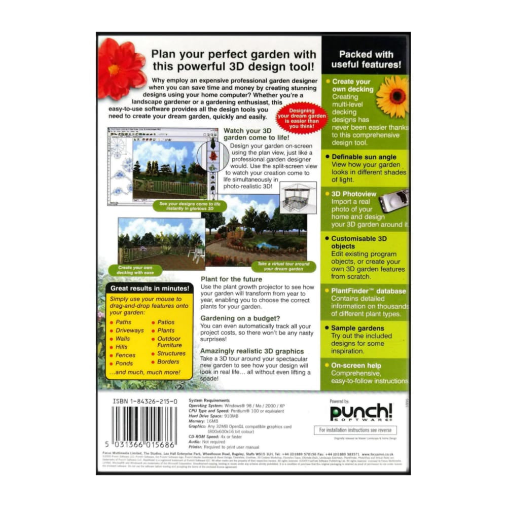 3D Garden Designer