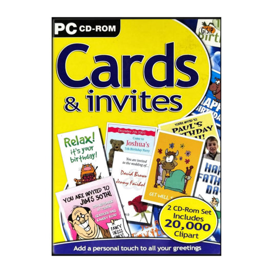 Cards & Invites + 20000 Clipart