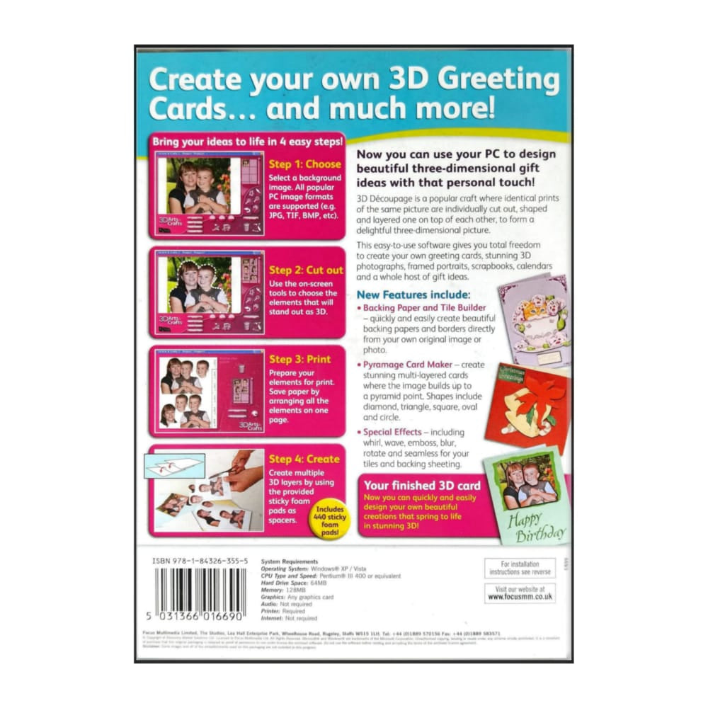 Create Your Own 3D Arts & Crafts