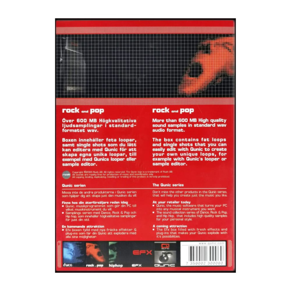 Qunic Sound Collection: Rock And Pop