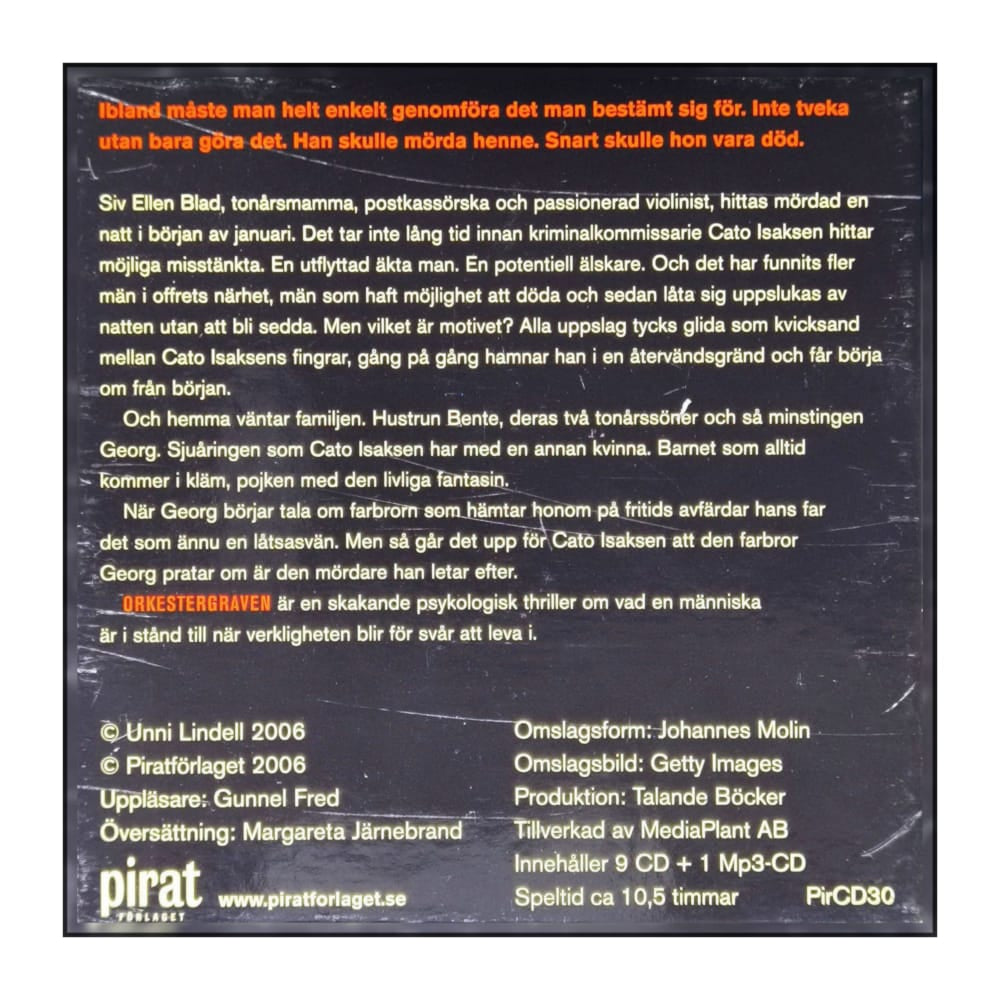 Unni Lindell: Orkestergraven