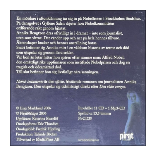 Liza Marklund: Nobels Testamente