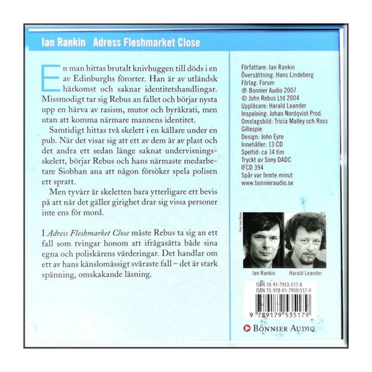 Ian Rankin: Adress Fleshmarkt Close