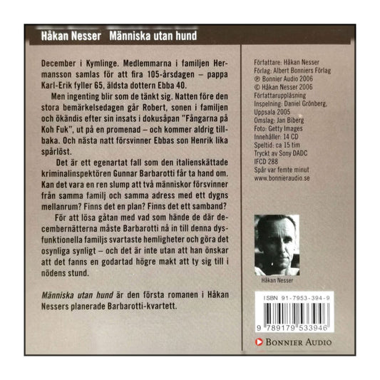 Håkan Nesser: Människa Utan Hund