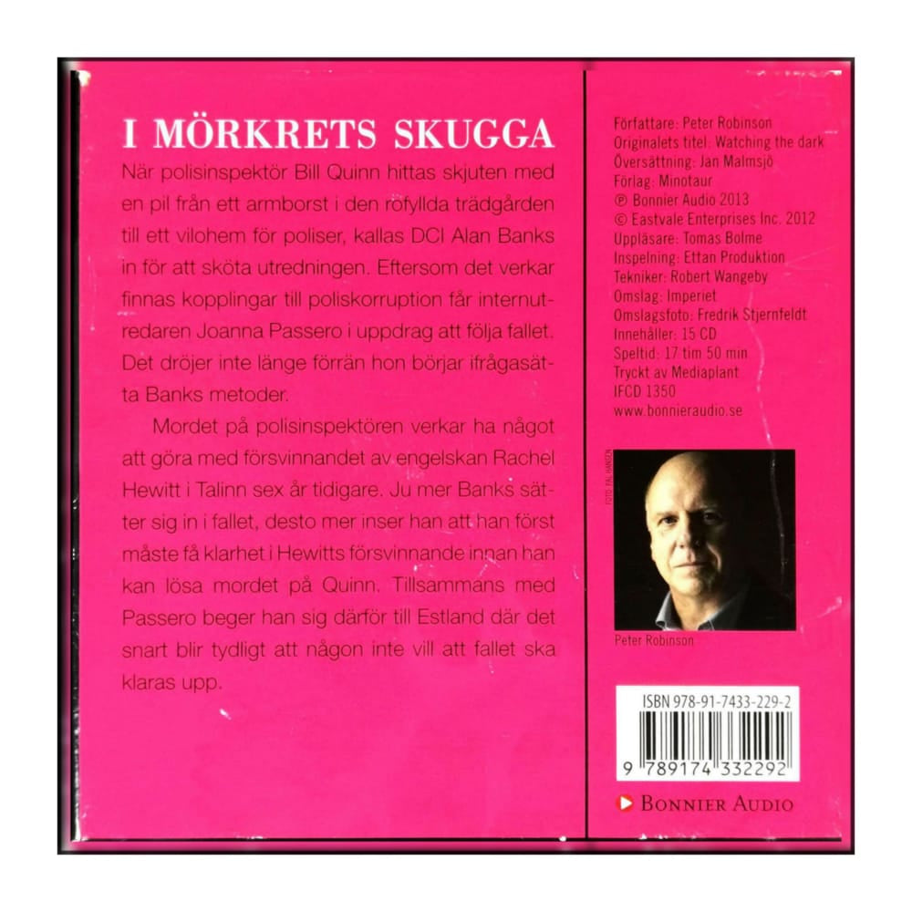 Peter Robinson: I Mörkrets Skugga