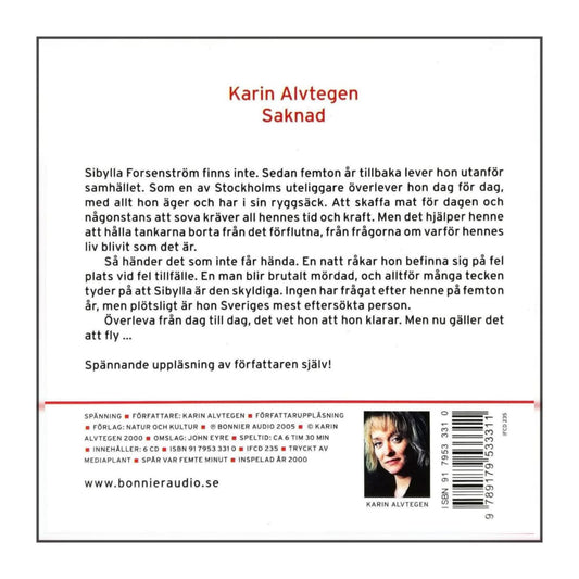 Karin Alvtegen: Saknad