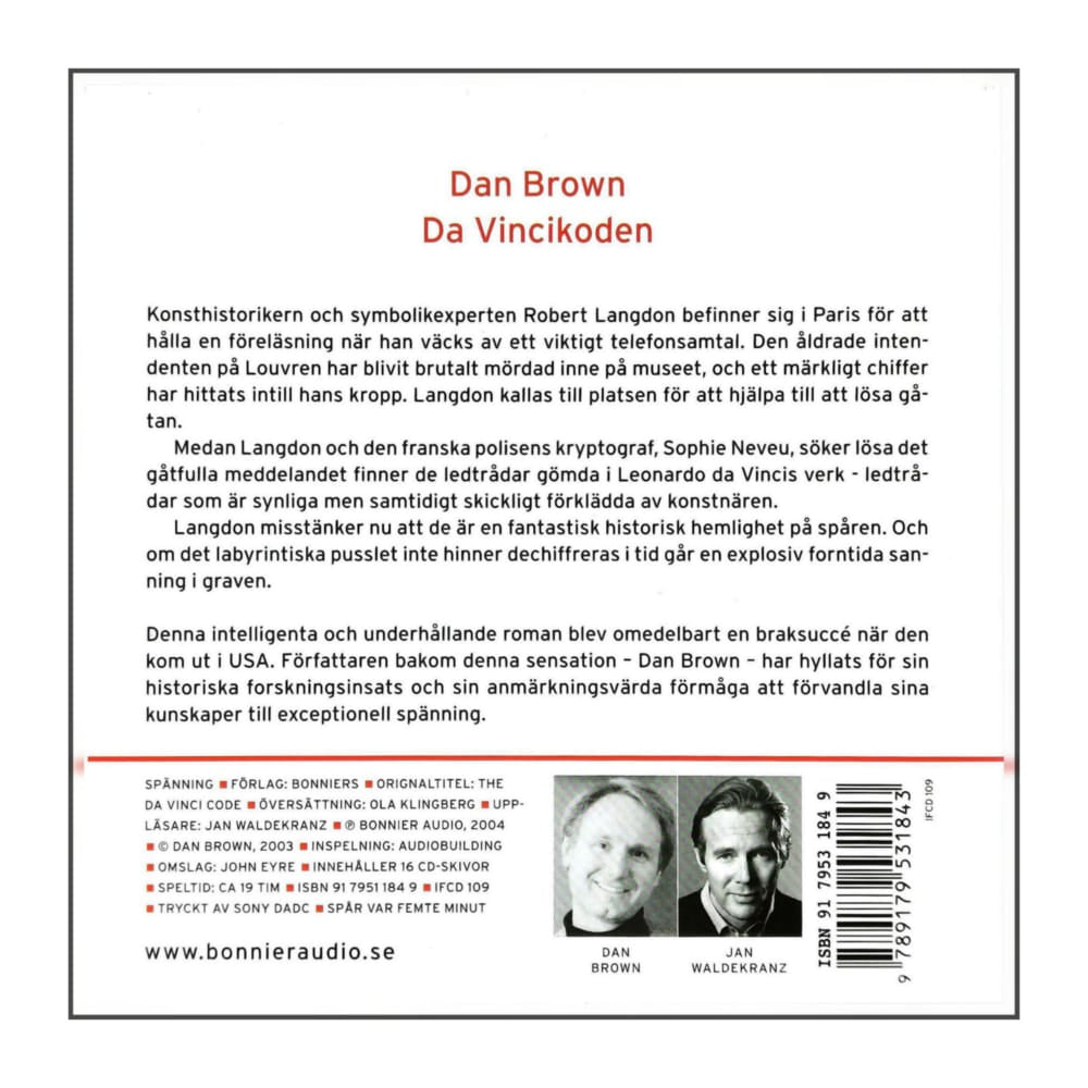 Dan Brown: Da Vinci Koden