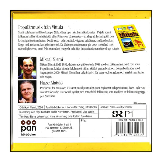 Mikael Niemi: Populärmusik Från Vittula