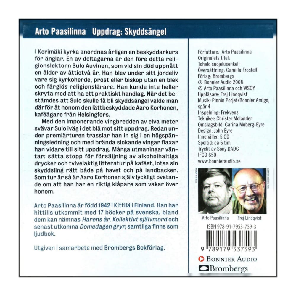 Arto Paasilinna: Uppdrag Skyddsängel