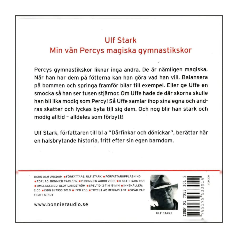 Ulf Stark: Min Vän Percys Magiska Gymnastikskor