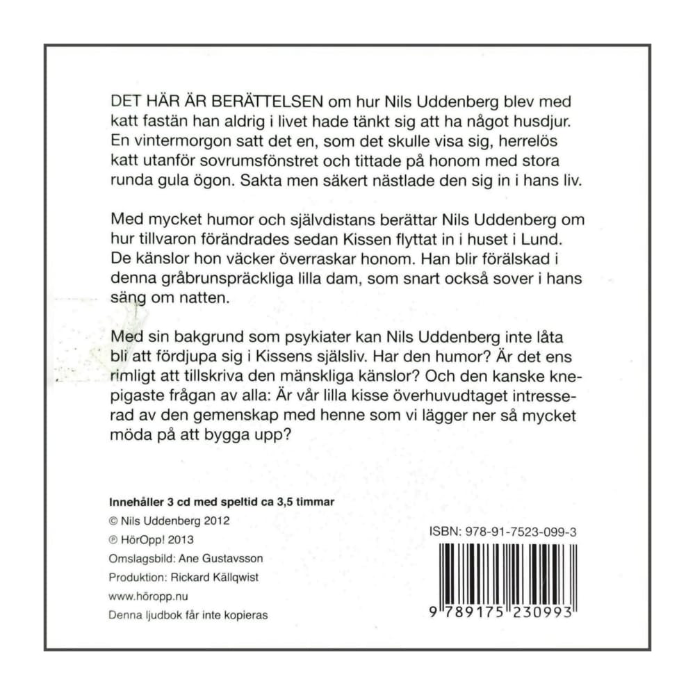 Nils Uddenberg: Gubbe Och Katt