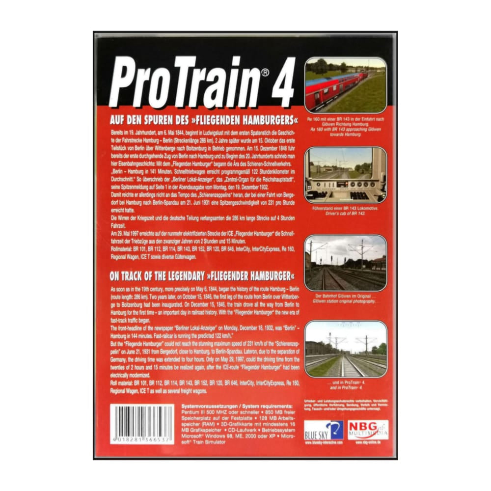 Microsoft Train Simulator: Protrain 4