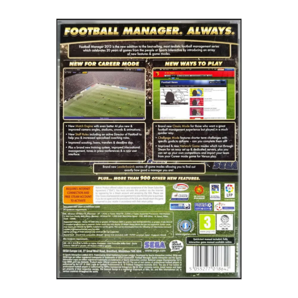 Football Manager 2013