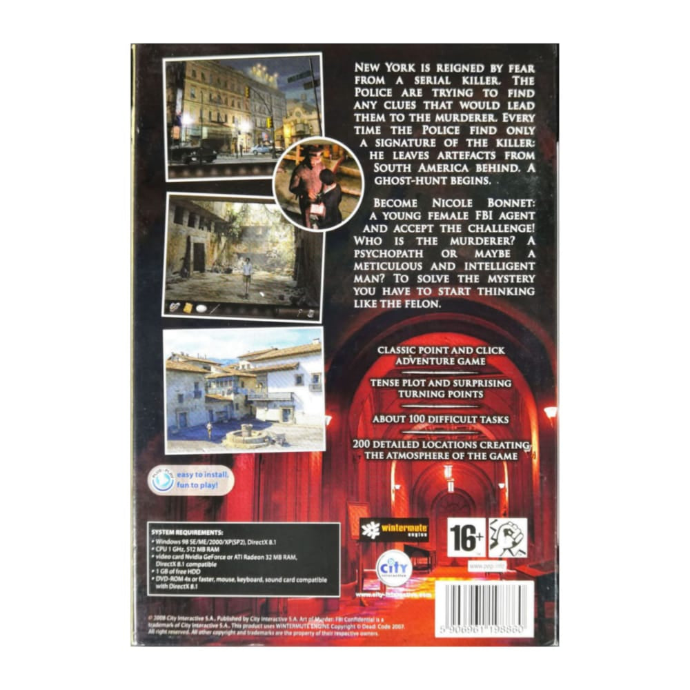 Art Of Murder: Fbi Confidential