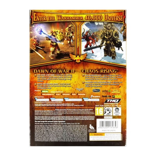 Warhammer 40000: Dawn Of War + Chaos Rising