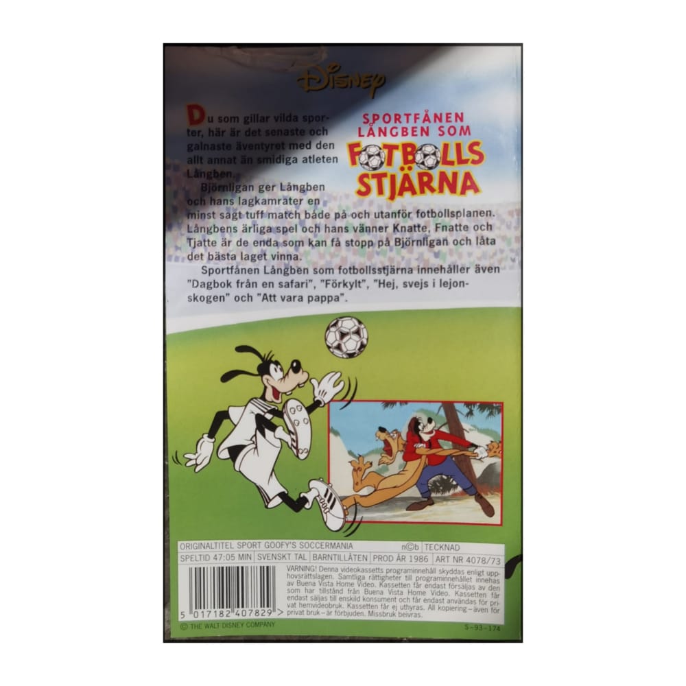 Sport Goofy In Soccermania | Sportfånen Långben Som Fotbollsstjärna