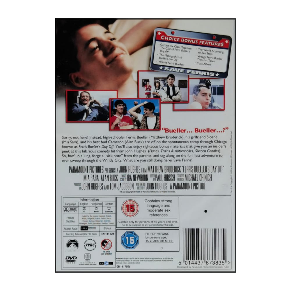 Ferris Bueller'S Day Off